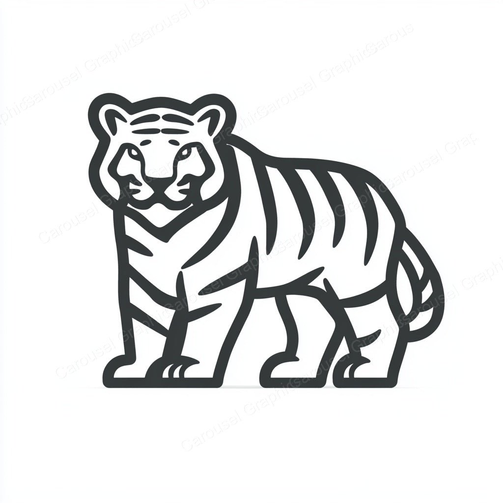 Tiger Vector Graphic preview