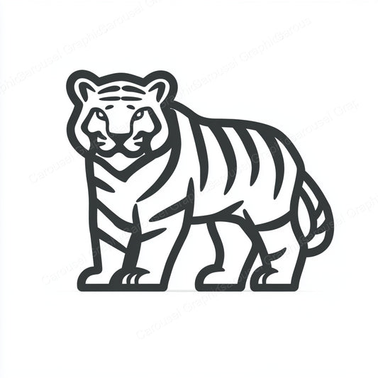 Tiger Vector Graphic preview