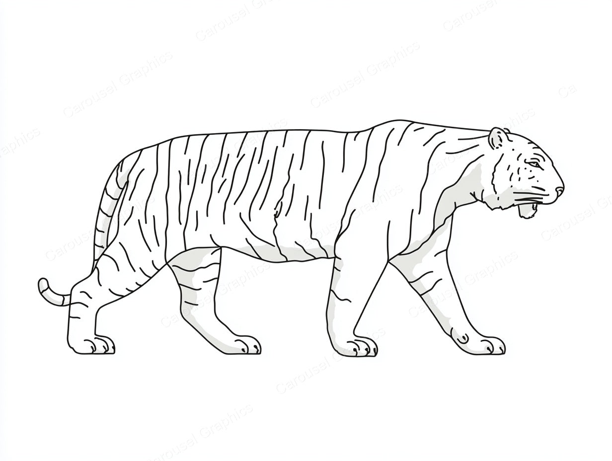 Tiger Vector Graphic preview