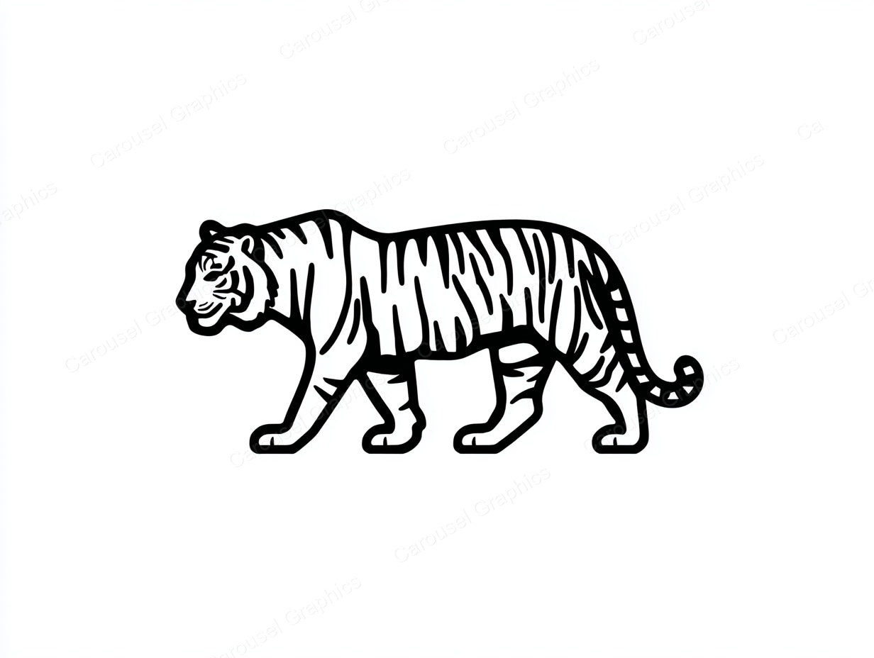 Tiger Vector Graphic preview