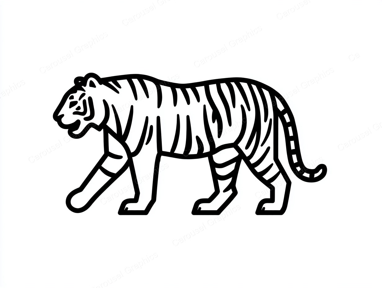 Tiger Vector Graphic preview
