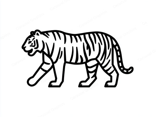 Tiger Vector Graphic preview