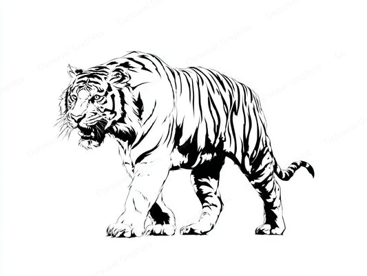 Tiger Vector Graphic preview