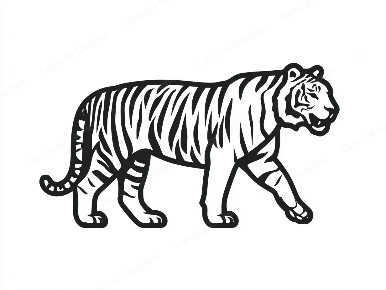 Tiger Vector Graphic preview