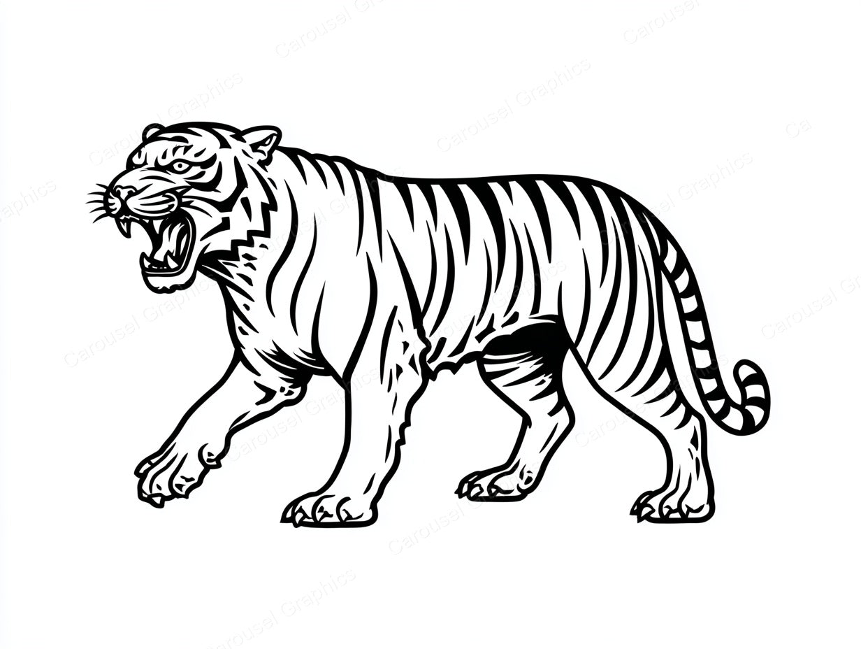 Tiger Vector Graphic preview