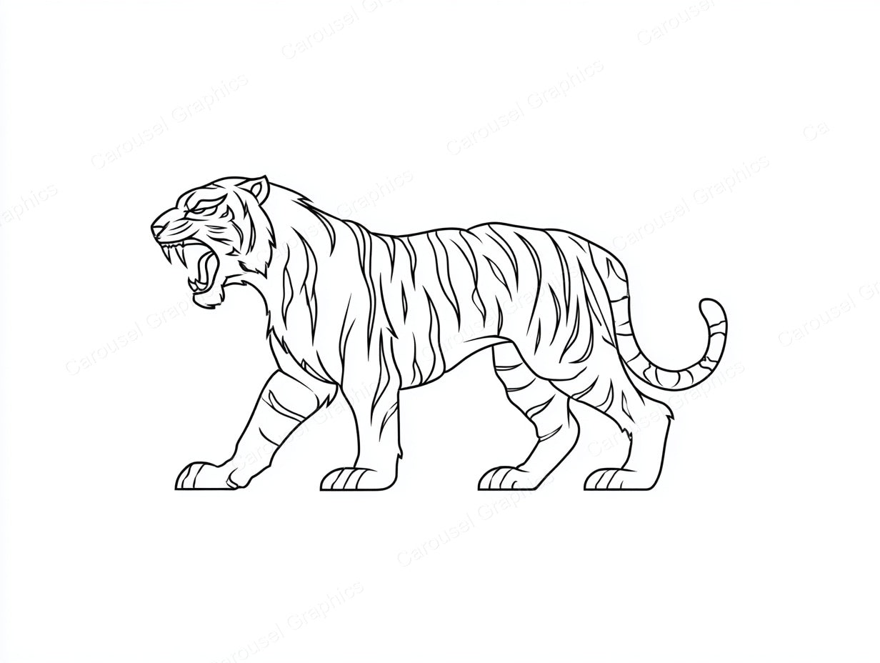 Tiger Vector Graphic preview