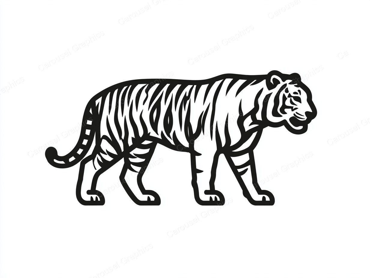 Tiger Vector Graphic preview