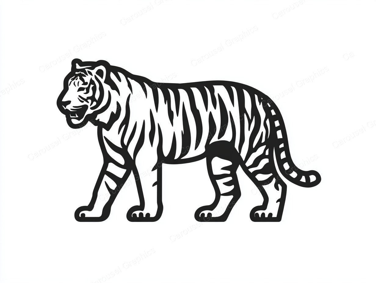 Tiger Vector Graphic preview