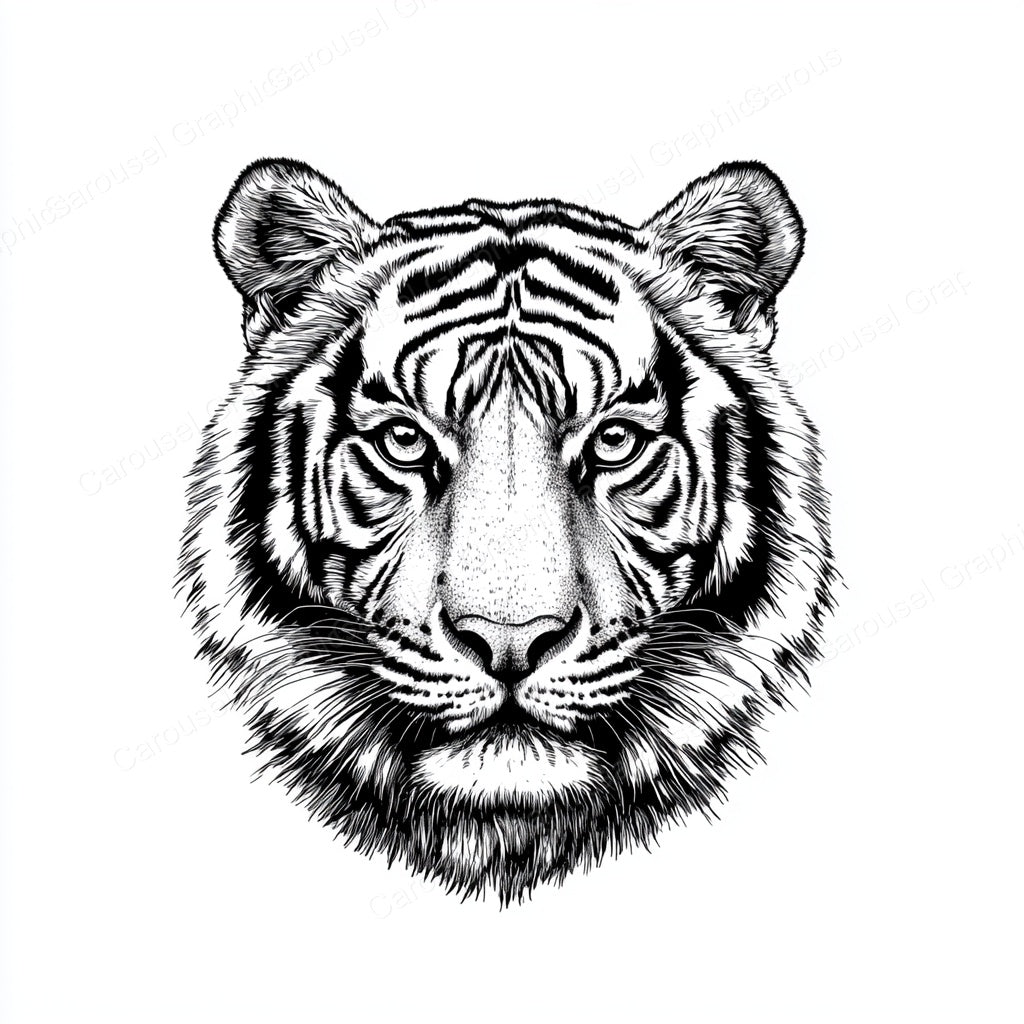 Tiger Vector Graphic preview