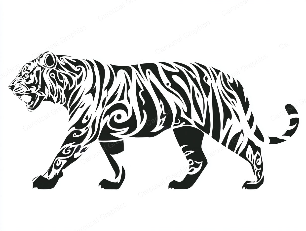 Tiger Vector Graphic preview