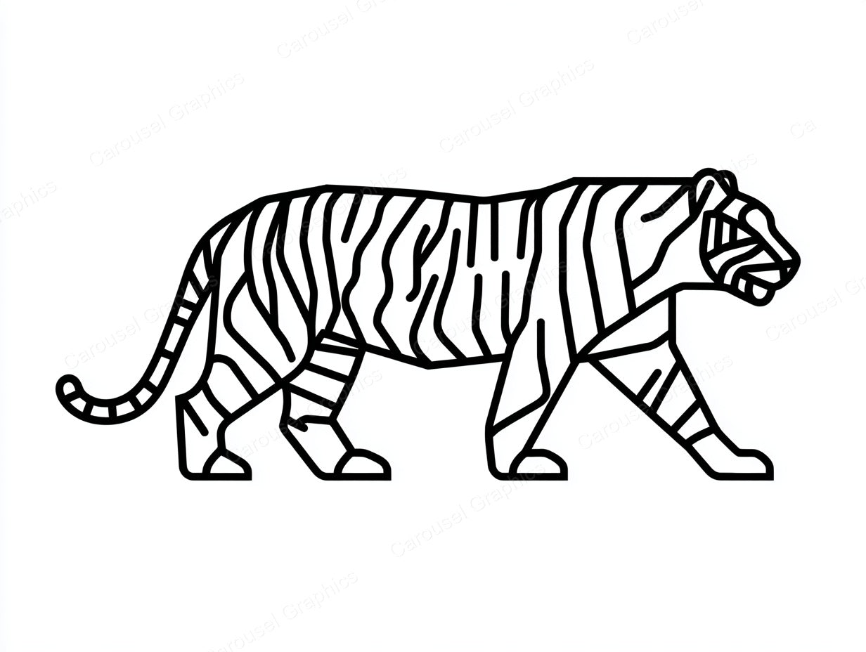 Tiger Vector Graphic preview