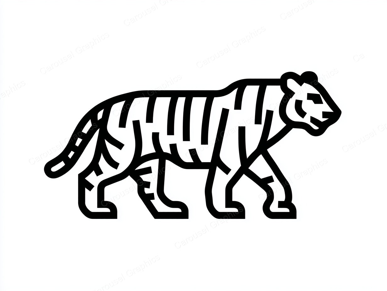 Tiger Vector Graphic preview