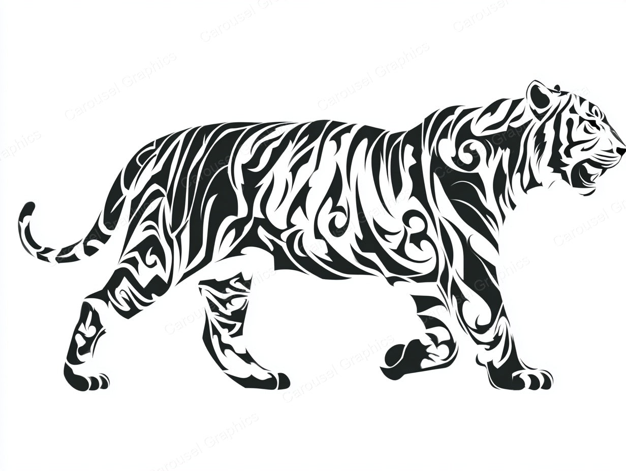 Tiger Vector Graphic preview