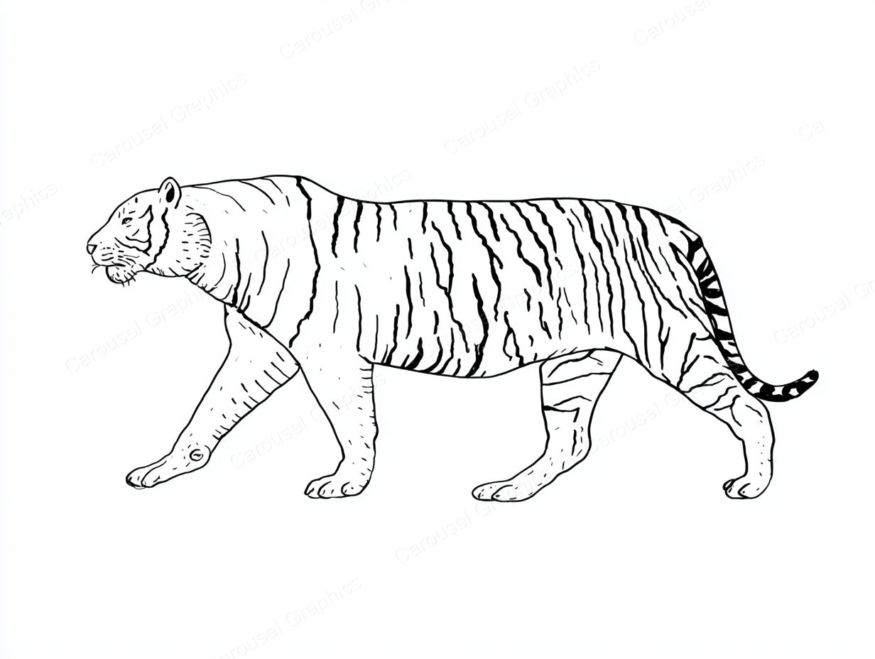 Tiger Vector Graphic preview