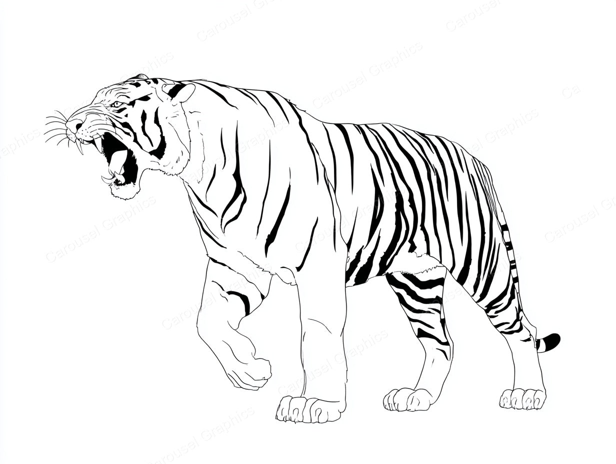 Tiger Vector Graphic preview