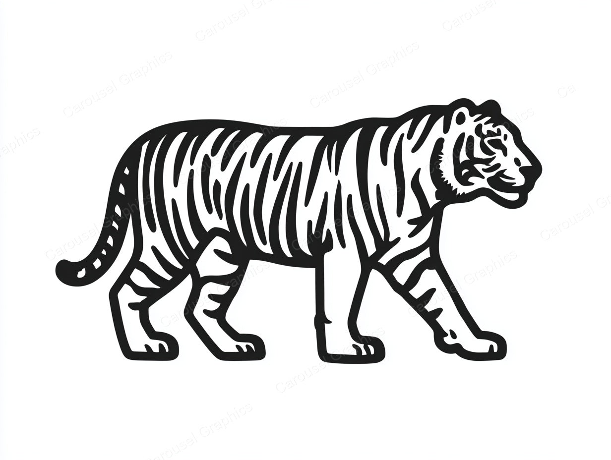 Tiger Vector Graphic preview