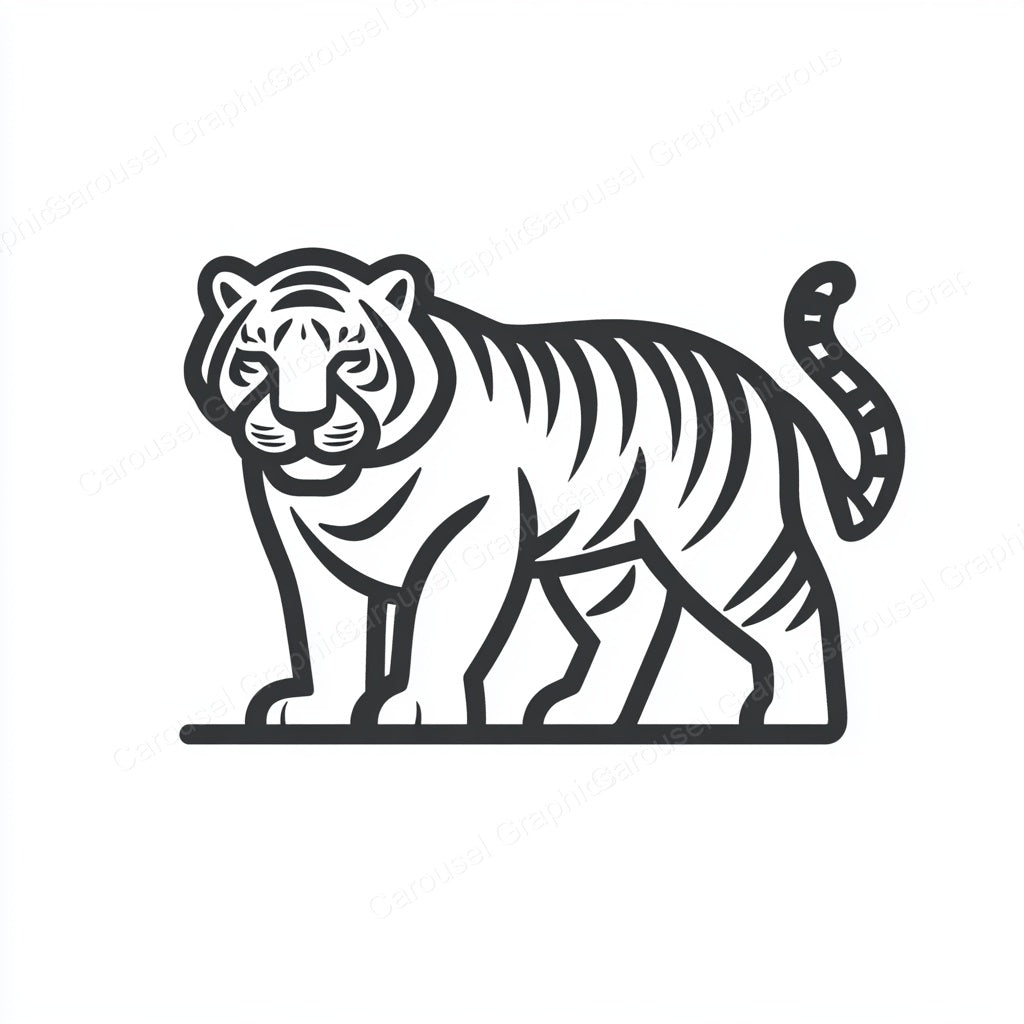 Tiger Vector Graphic preview