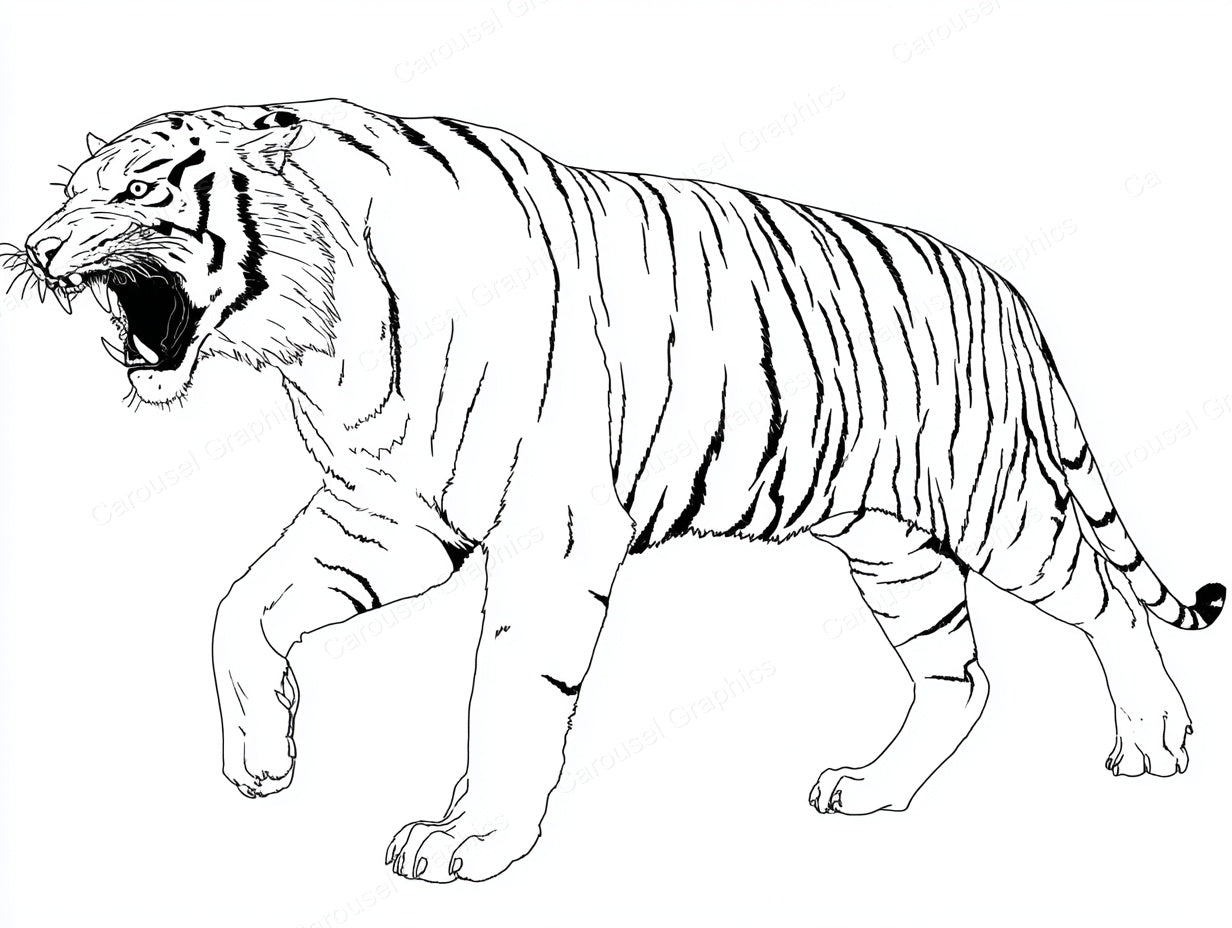 Tiger Vector Graphic preview