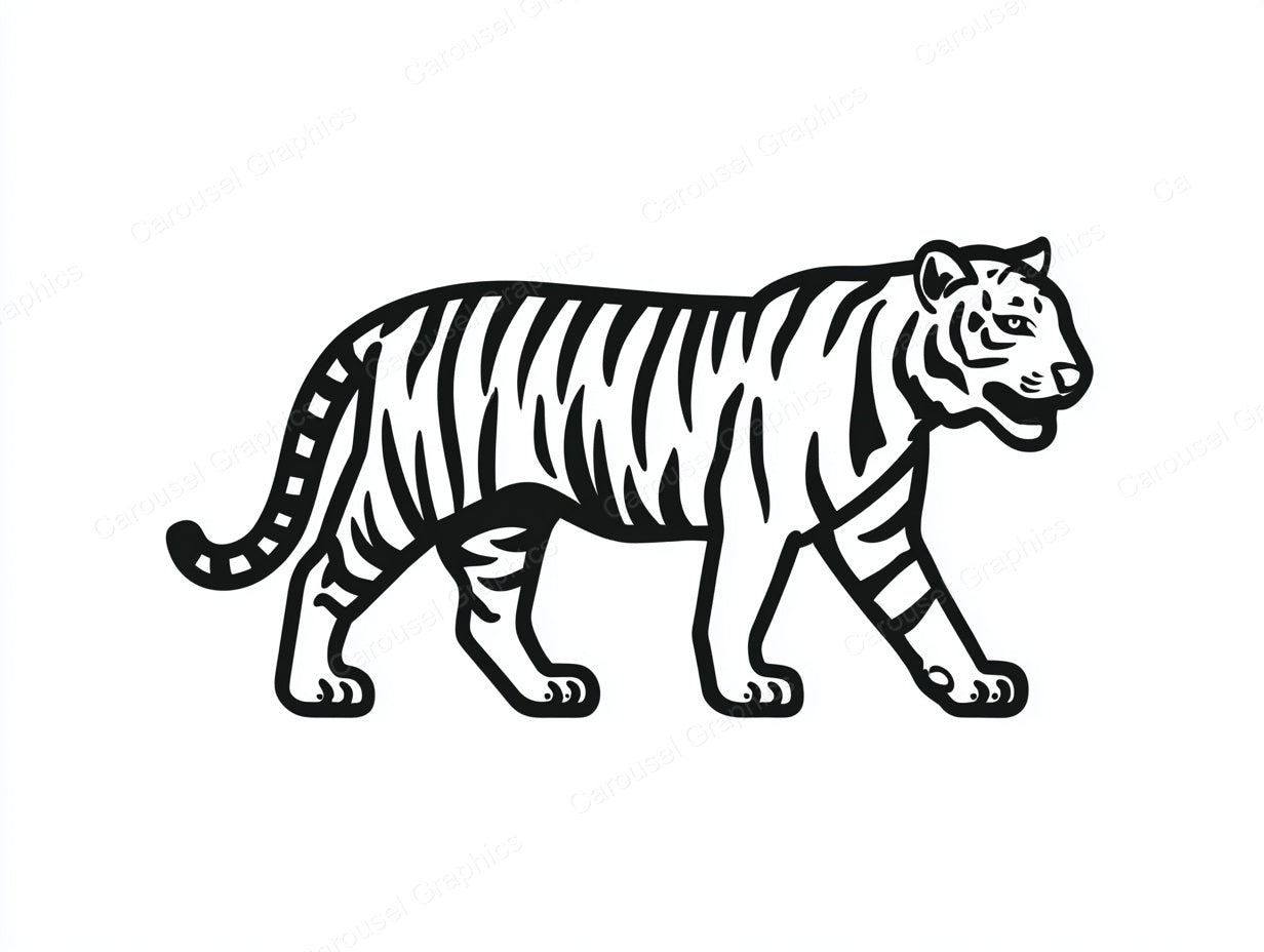 Tiger Vector Graphic preview
