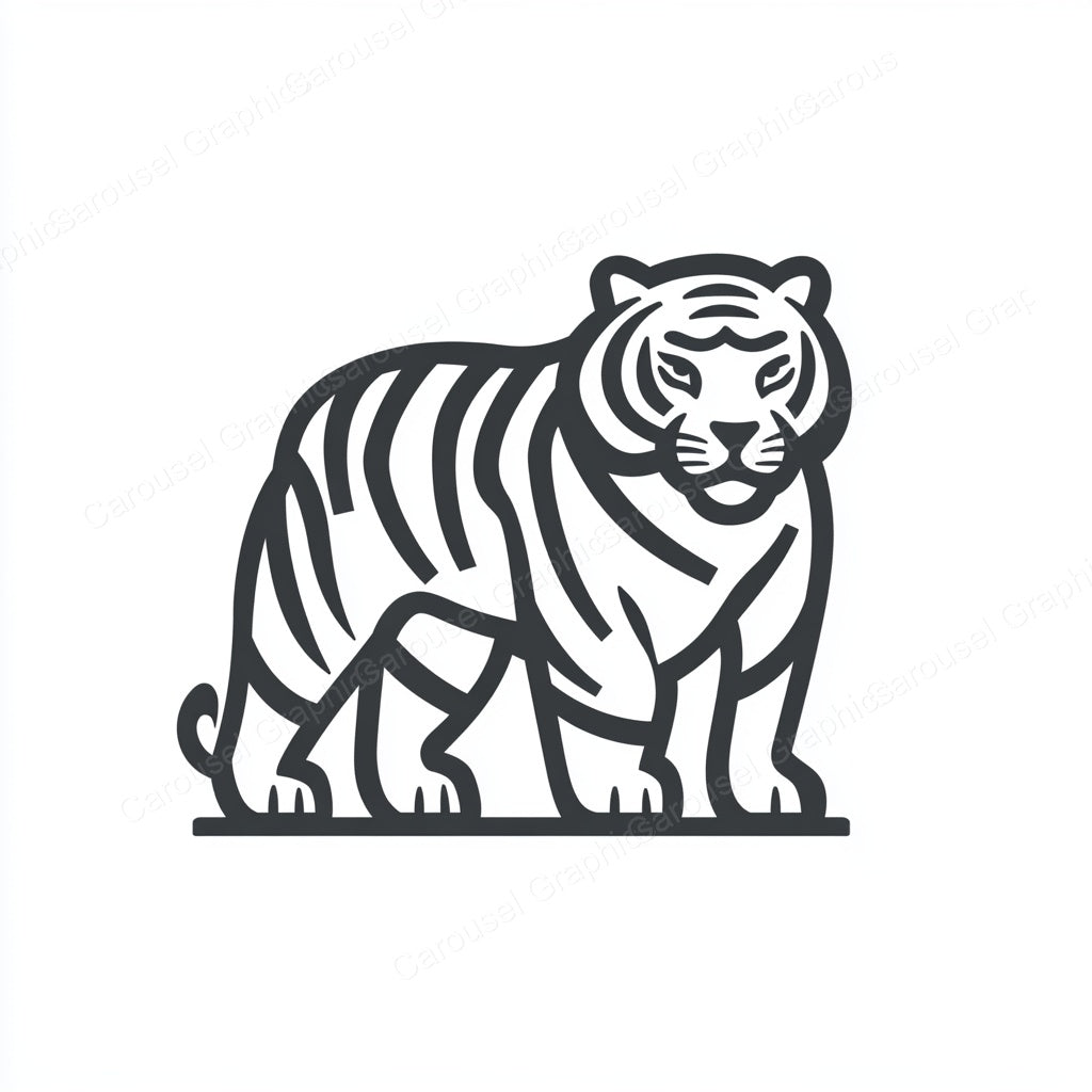 Tiger Vector Graphic preview