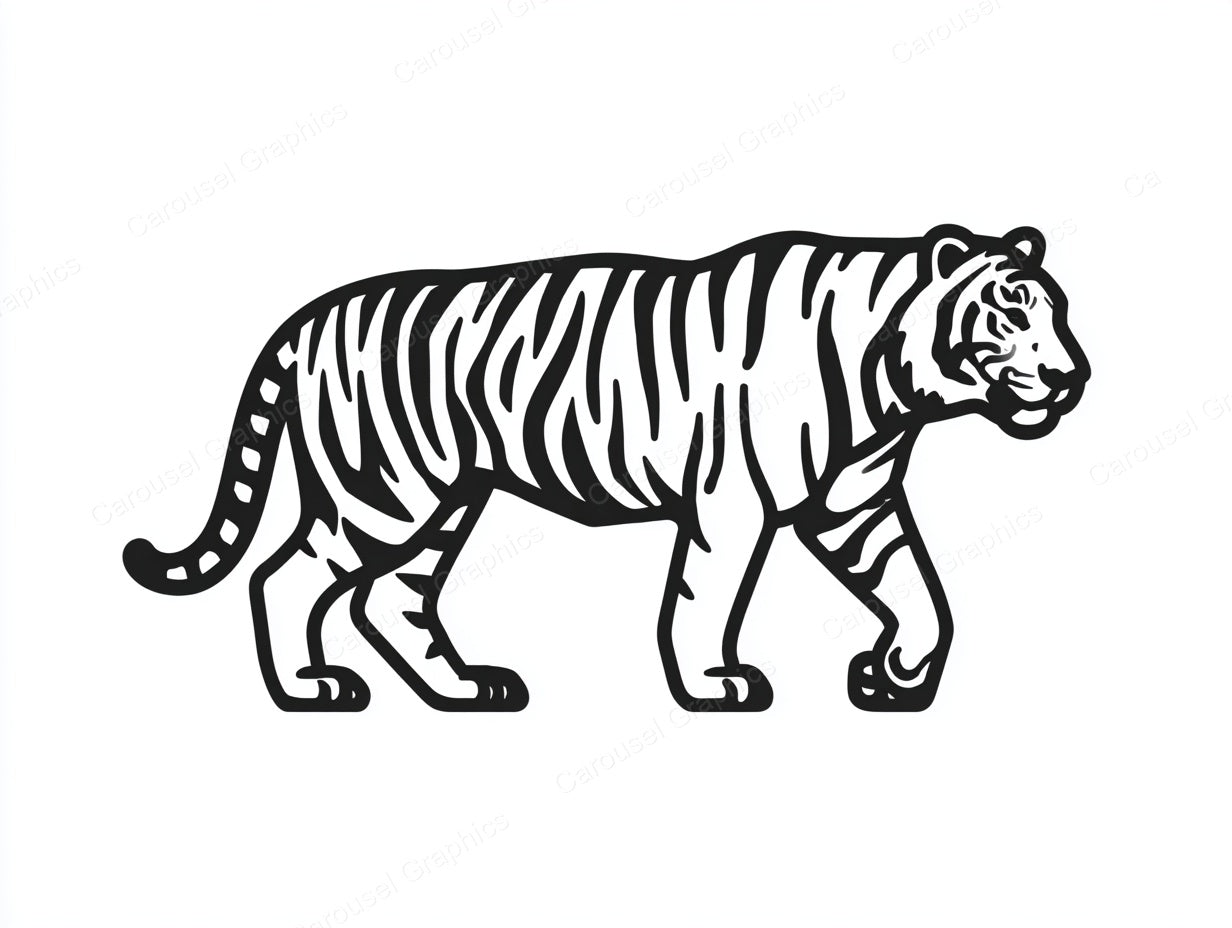Tiger Vector Graphic preview