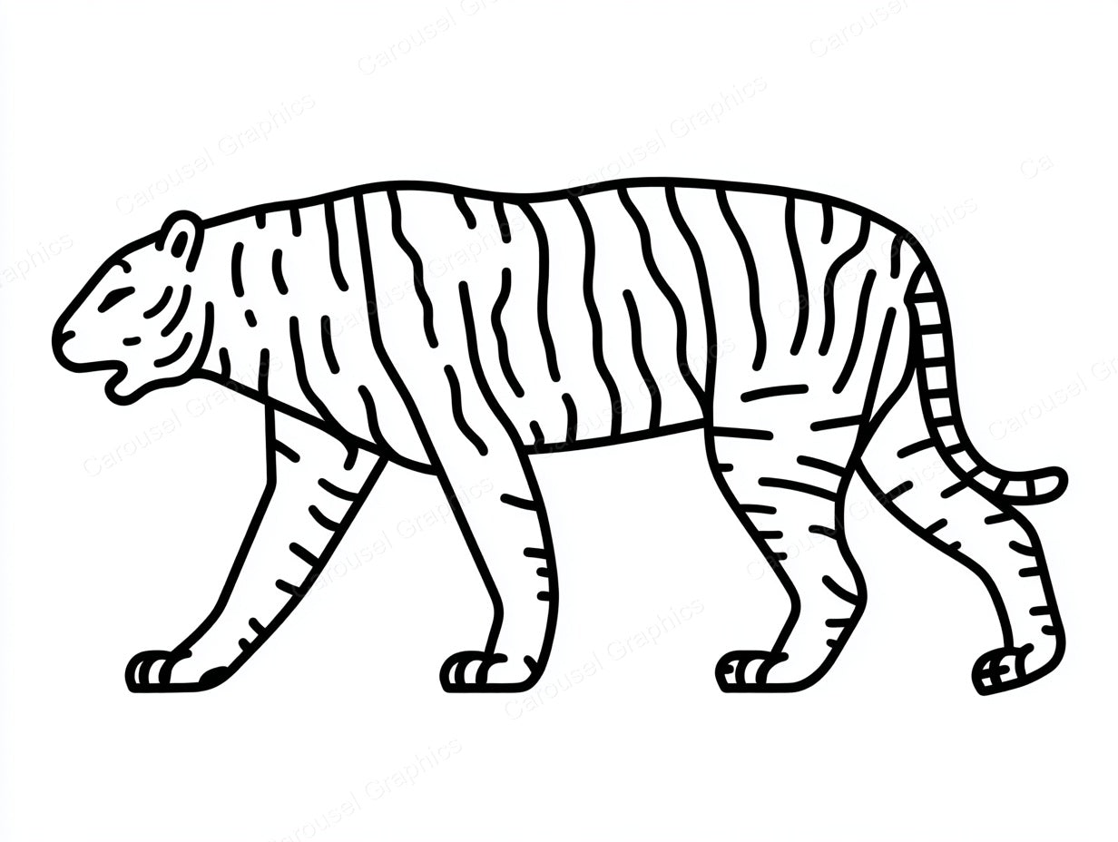 Tiger Vector Graphic preview