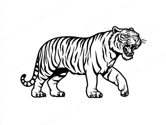 Tiger Vector Graphic preview