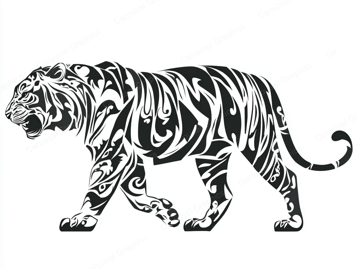 Tiger Vector Graphic preview