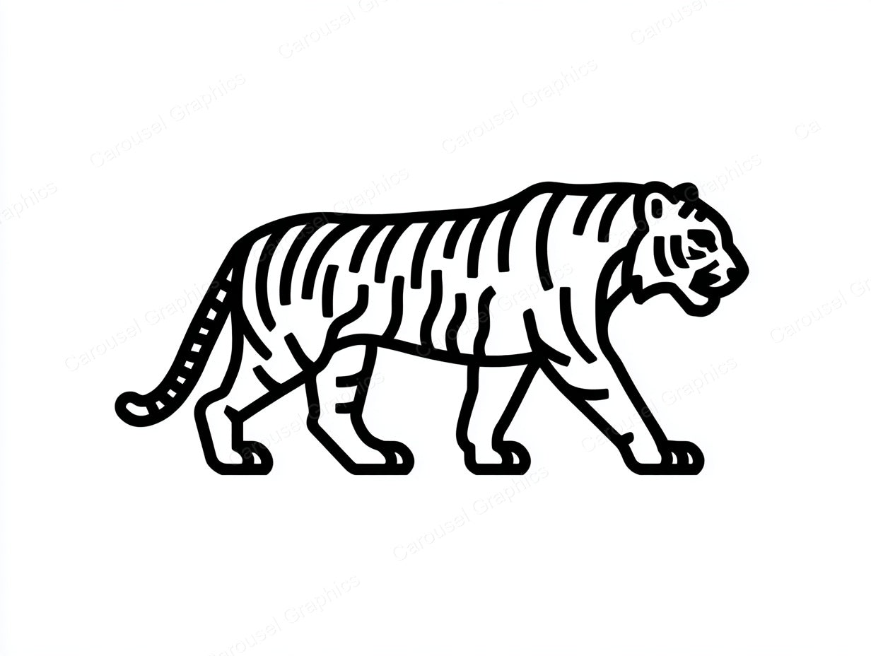 Tiger Vector Graphic preview