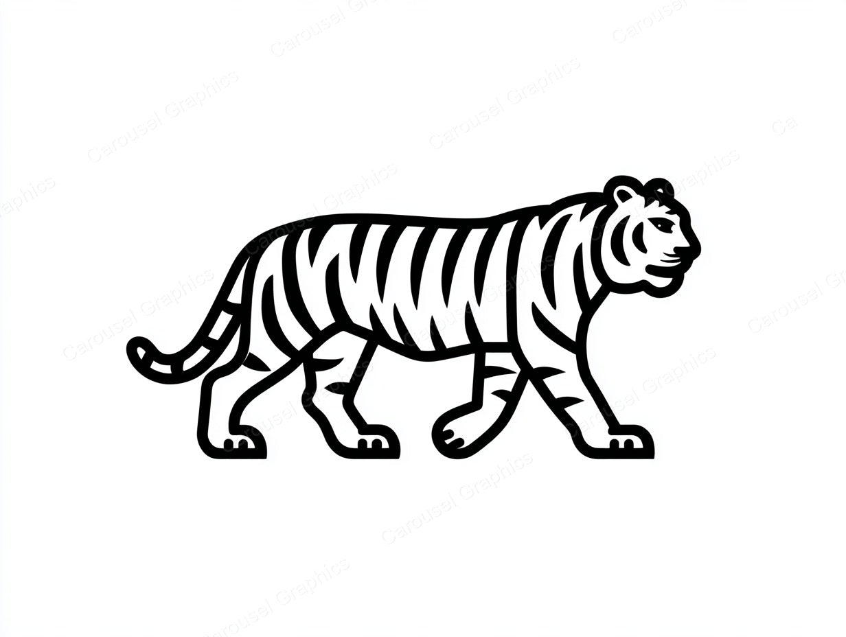 Tiger Vector Graphic preview