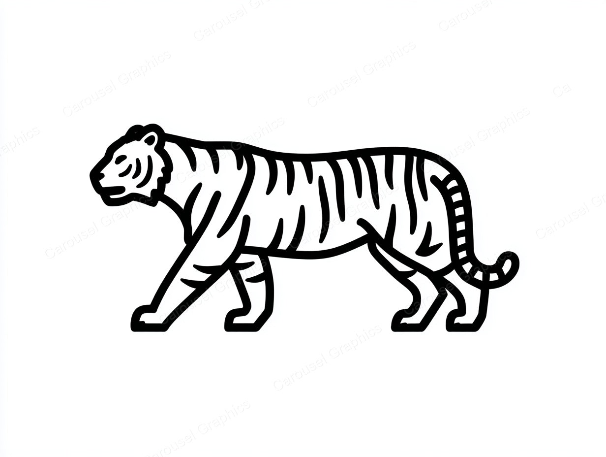 Tiger Vector Graphic preview