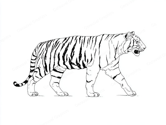 Tiger Vector Graphic preview