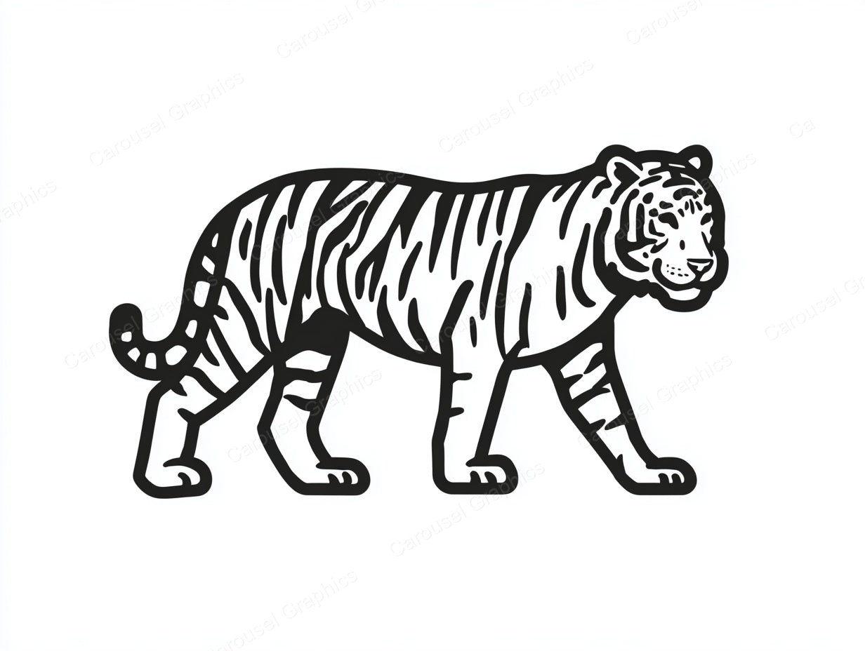 Tiger Vector Graphic preview