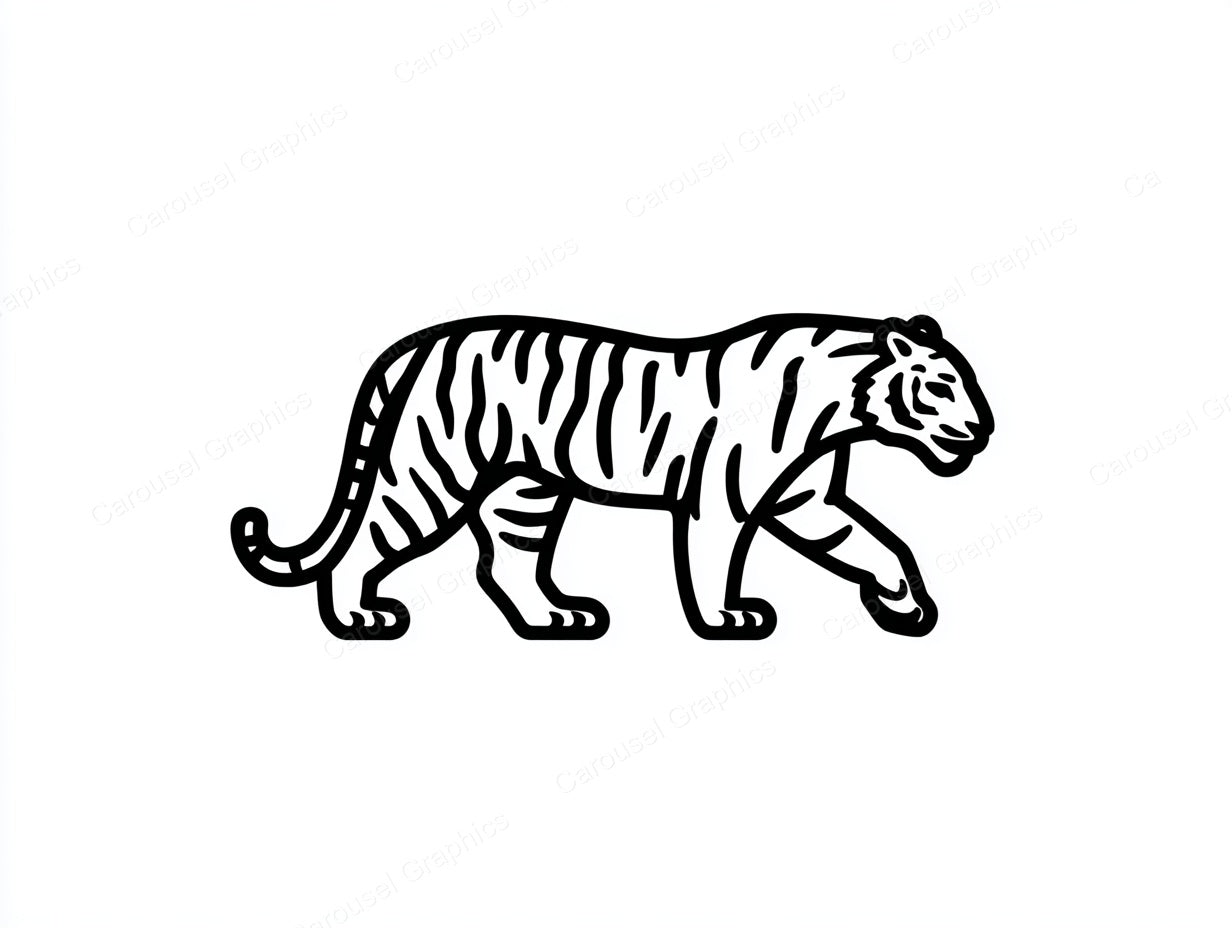 Tiger Vector Graphic preview