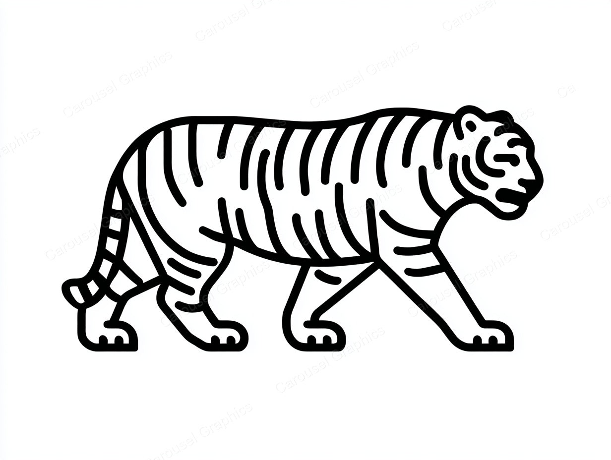 Tiger Vector Graphic preview