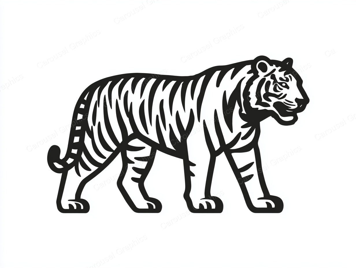 Tiger Vector Graphic preview