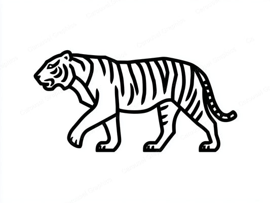 Tiger Vector Graphic preview