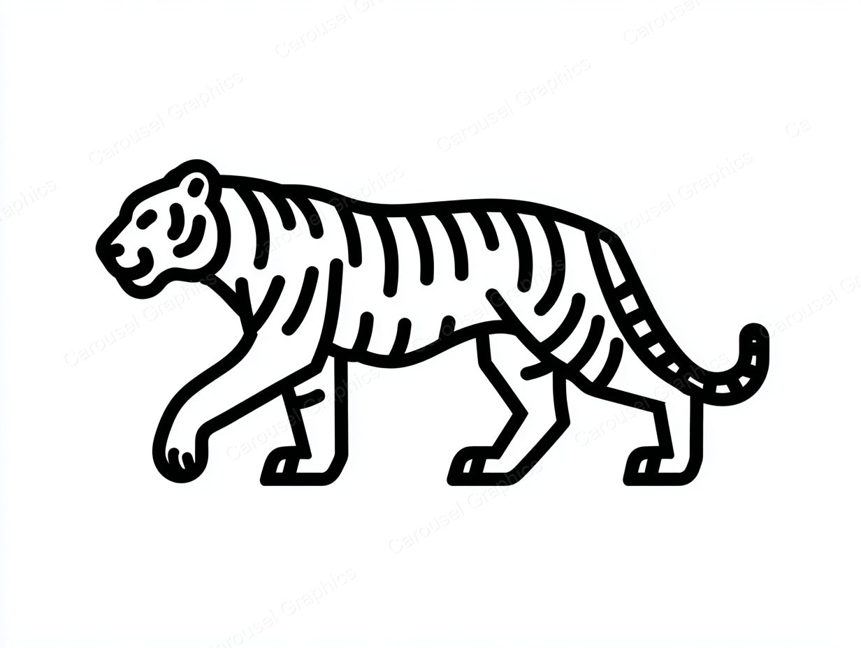 Tiger Vector Graphic preview