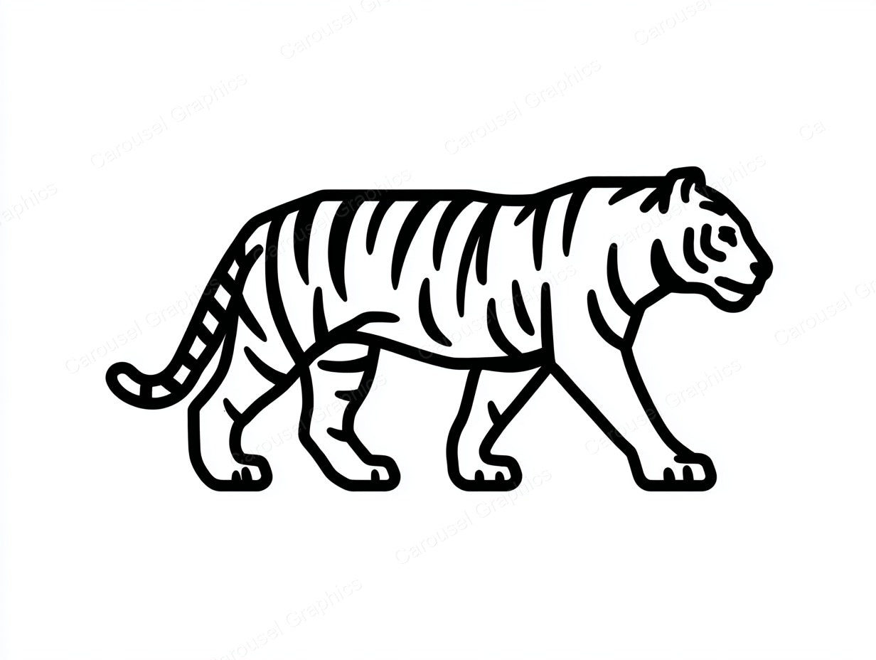 Tiger Vector Graphic preview