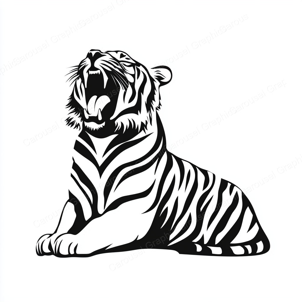Tiger Vector Graphic preview