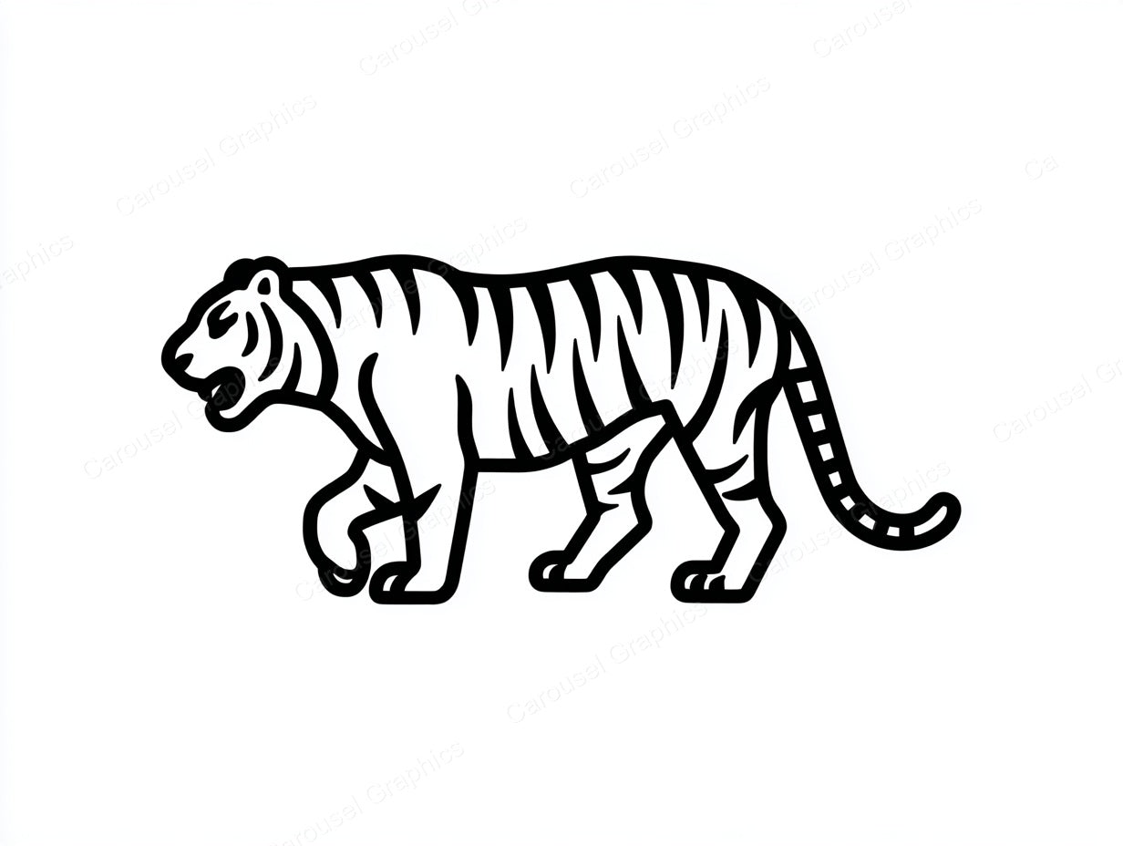 Tiger Vector Graphic preview