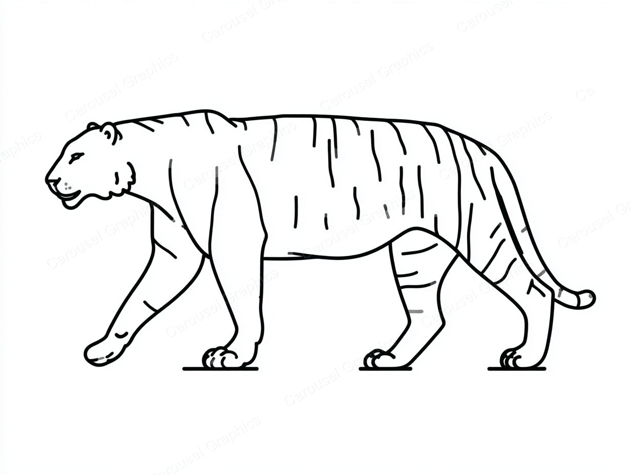 Tiger Vector Graphic preview