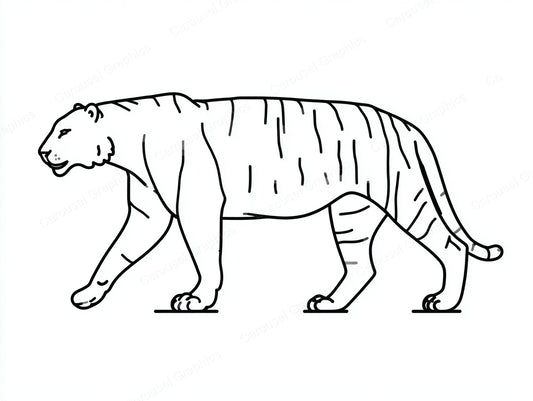 Tiger Vector Graphic preview