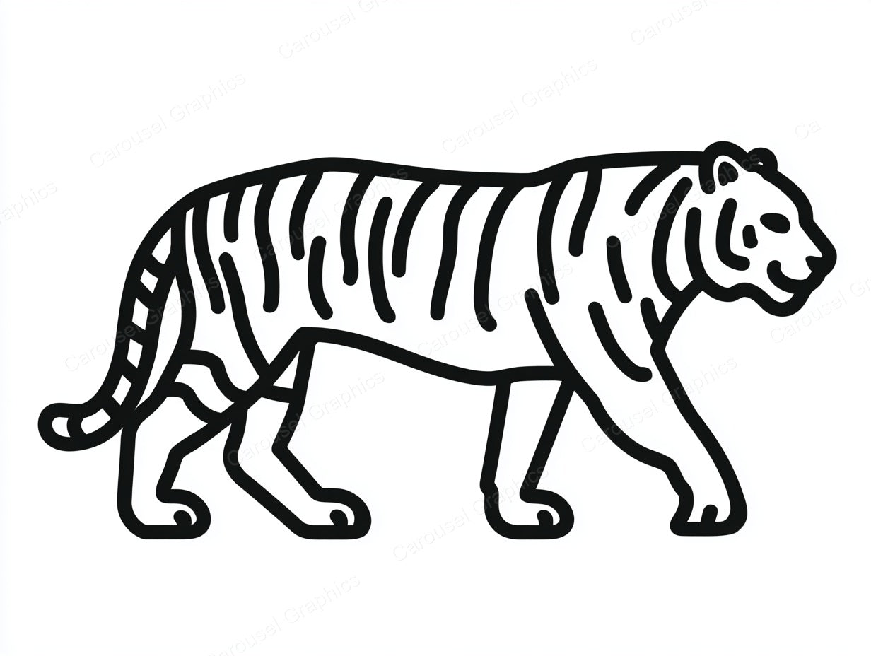 Tiger Vector Graphic preview