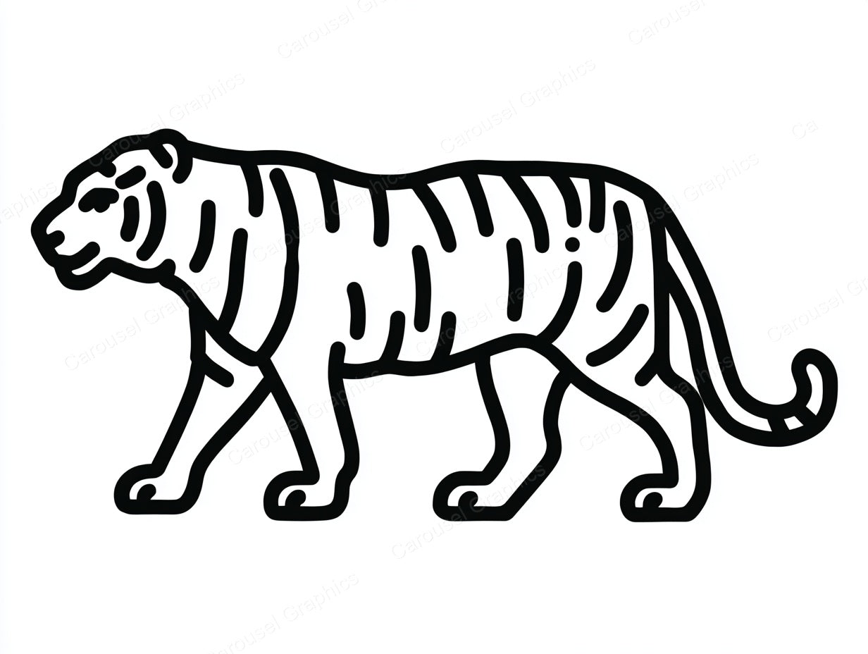 Tiger Vector Graphic preview