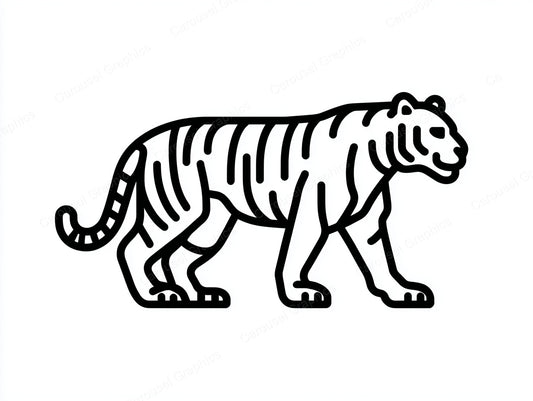 Tiger Vector Graphic preview