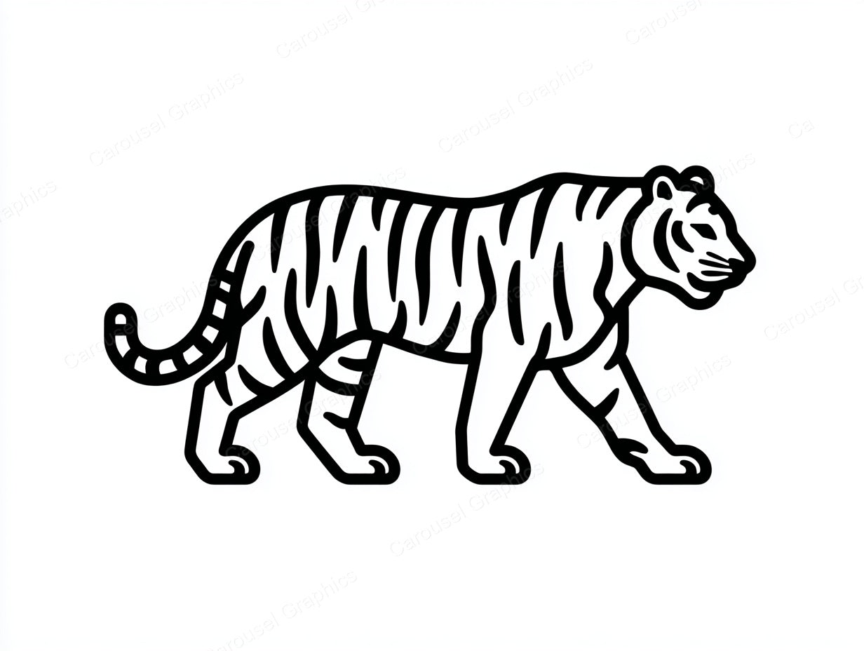 Tiger Vector Graphic preview