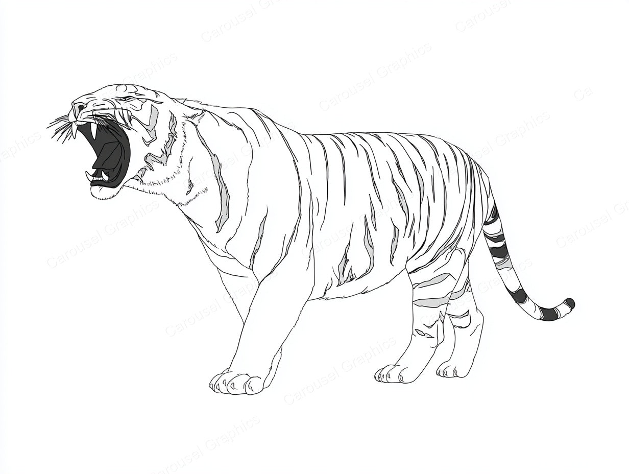 Tiger Vector Graphic preview