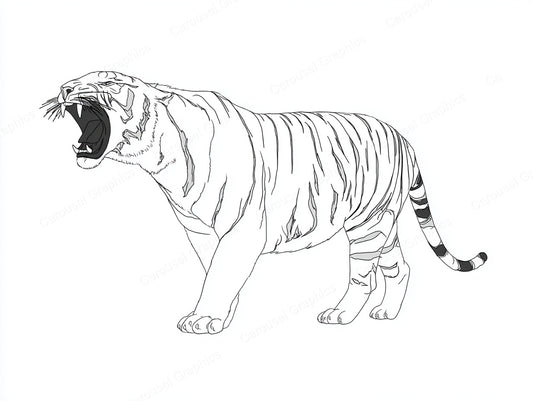 Tiger Vector Graphic preview
