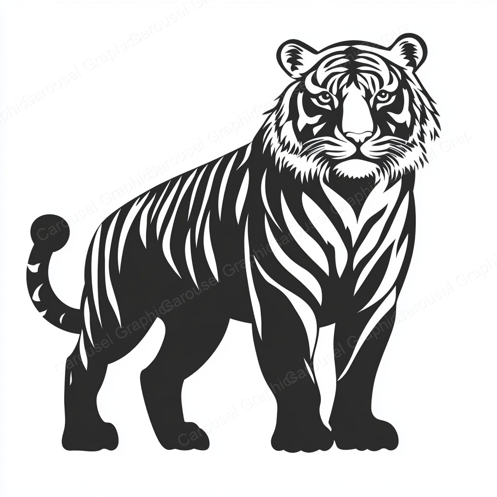Tiger Vector Graphic preview
